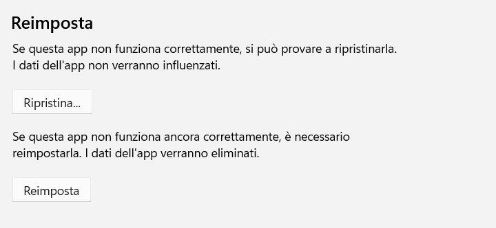 Windows 11 22H2 Molte app dopo il ripristino non si avviano 14 Come risolvere il problema in Windows 11 senza re-installare il Gioco