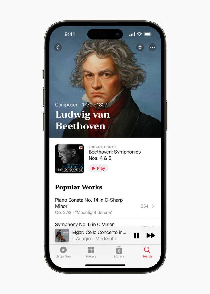 Apple Music Classical è ufficialmente arrivata 10 Apple Music Classical search 01 inline.jpg.medium 2x1