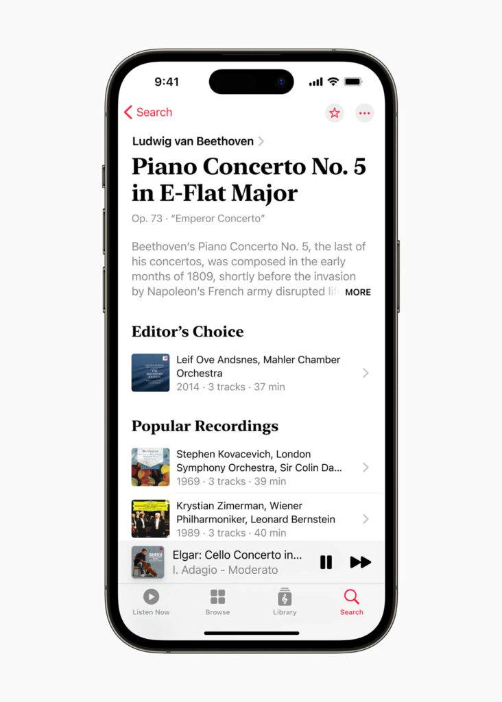 Apple Music Classical è ufficialmente arrivata 11 Apple Music Classical search 02 inline.jpg.medium 2x1