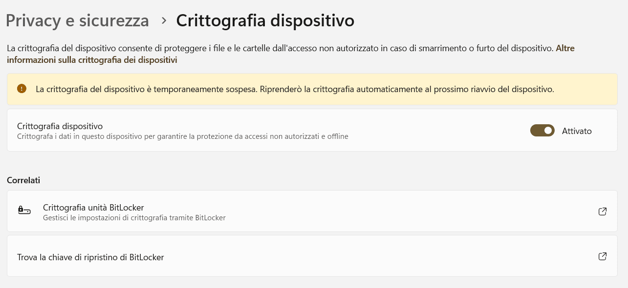 Come disabilitare Bitlocker in Windows 11 Home? 10 Immagine 2023 04 26 152936