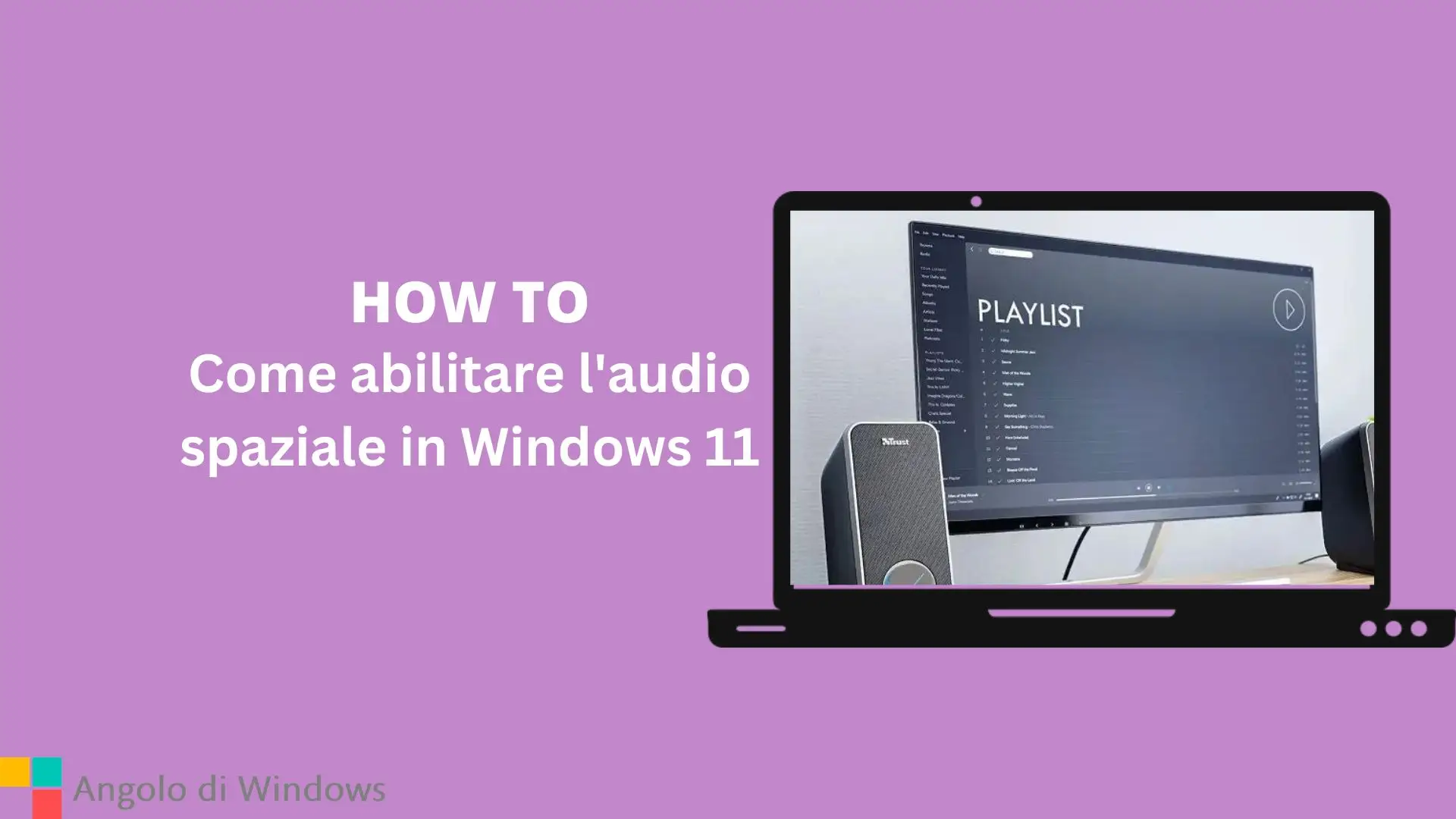 Come abilitare l'audio spaziale in Windows 11