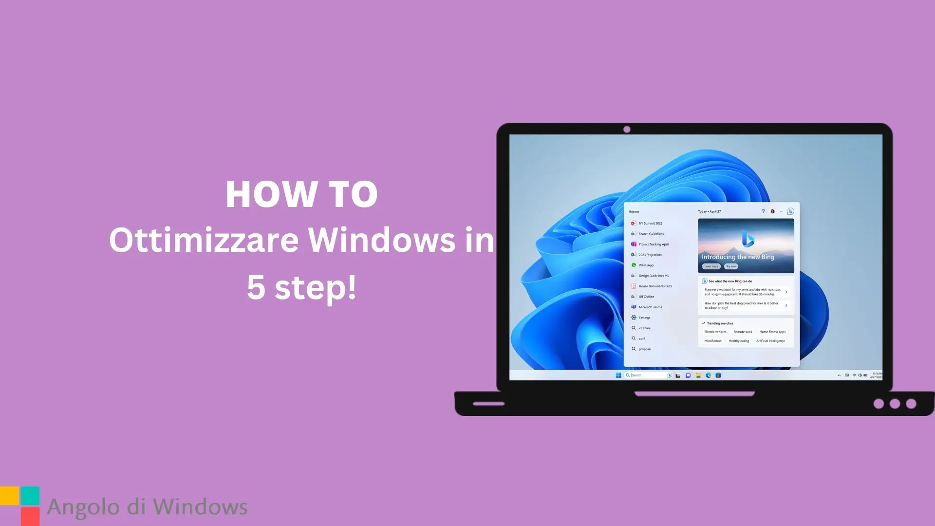 Ottimizzare Windows in 5 step!