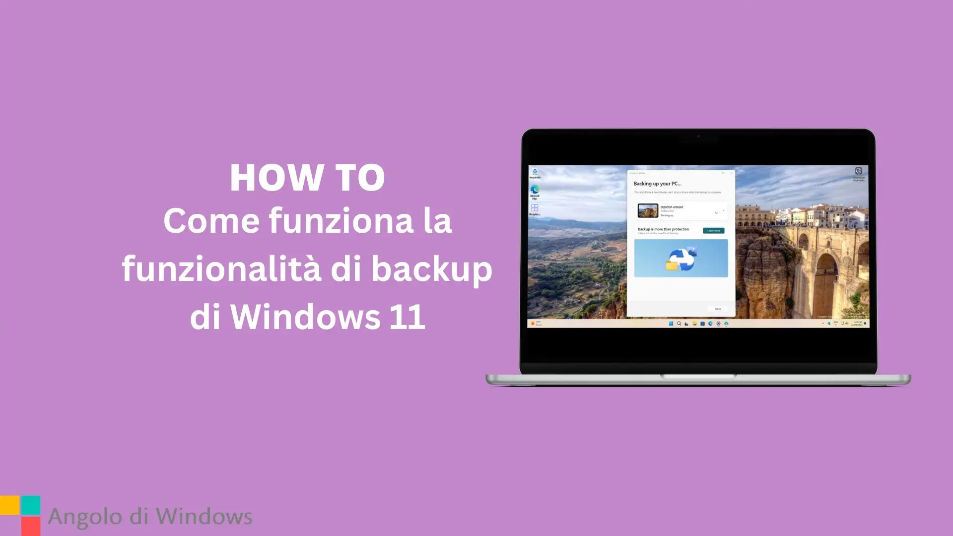 Come funziona la funzionalità di backup di Windows 11