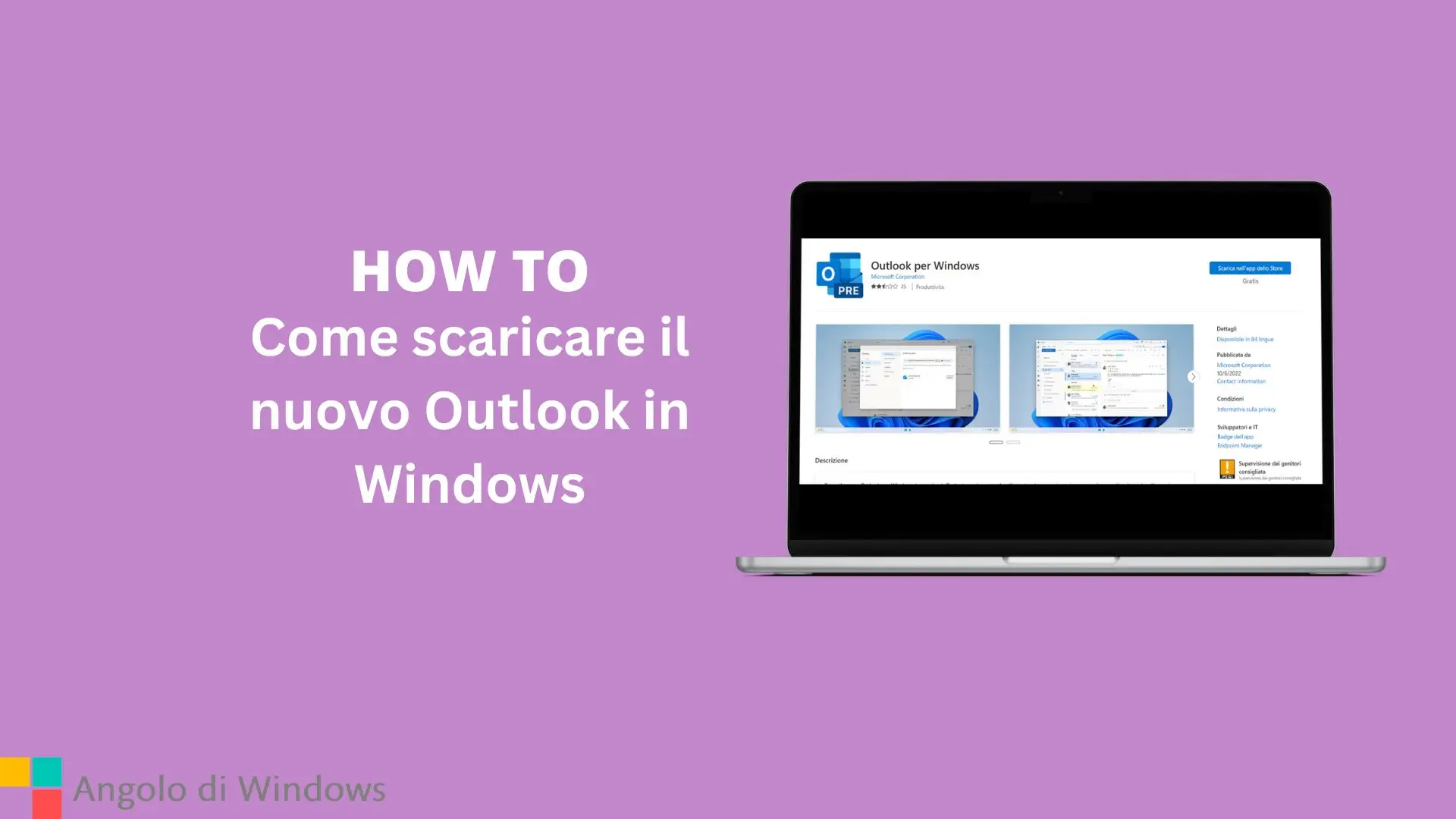 Come scaricare il nuovo Outlook in Windows