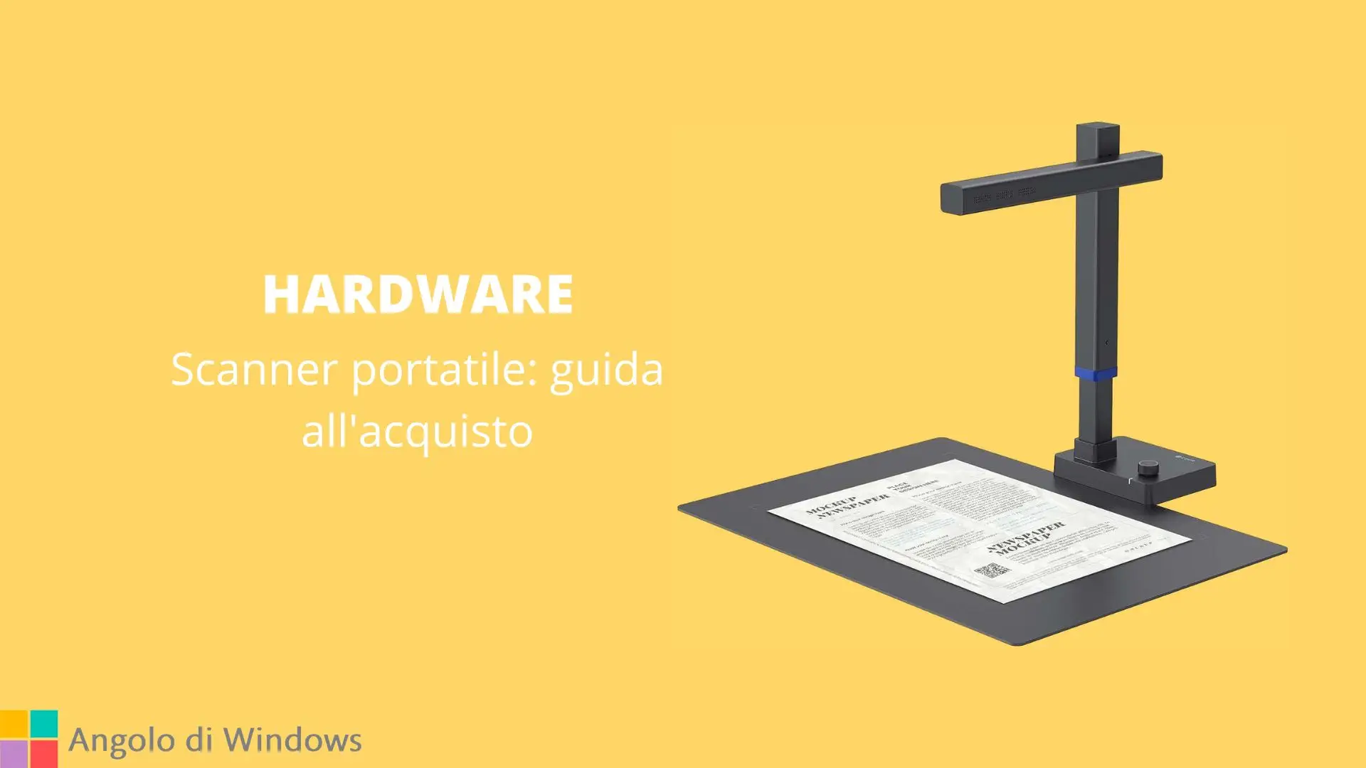 Scanner portatile: guida all'acquisto