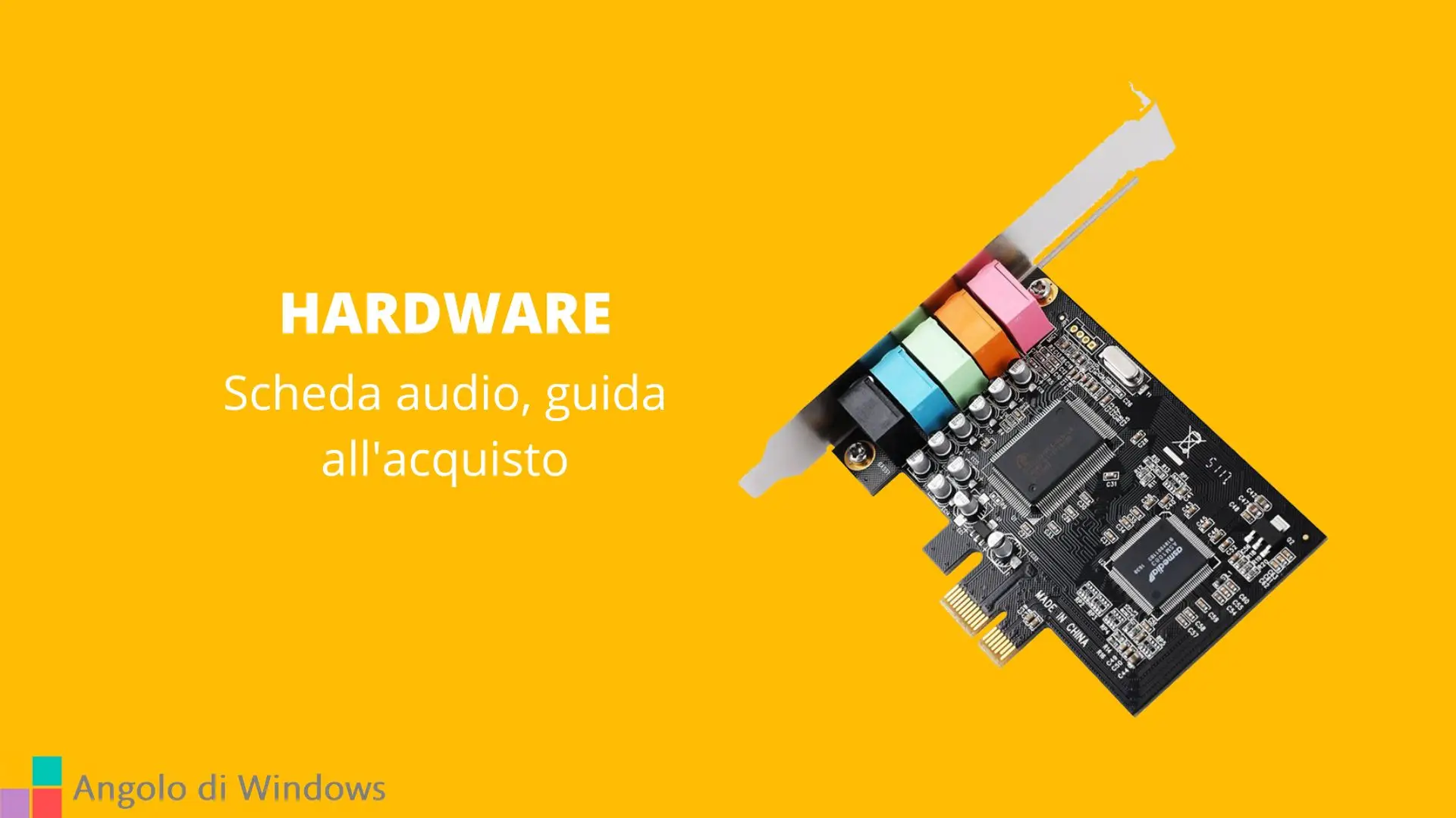 Scheda audio, guida all'acquisto