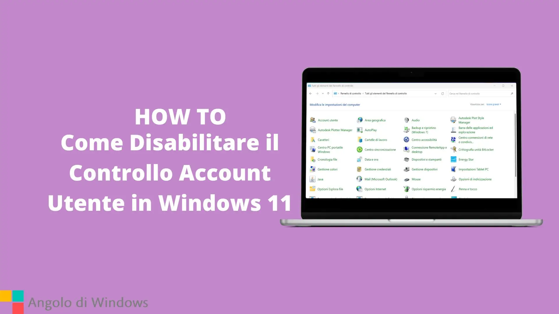 Come Disabilitare il Controllo Account Utente in Windows 11