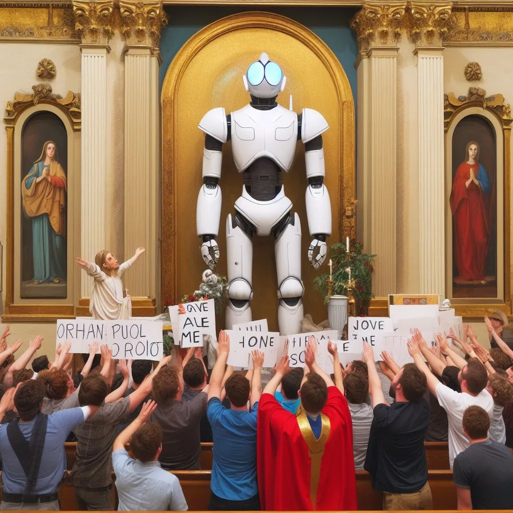 La Chiesa dell'AI: una nuova religione che ci accompagnerà nel prossimo futuro? 16 chiesa IA 2 jpeg