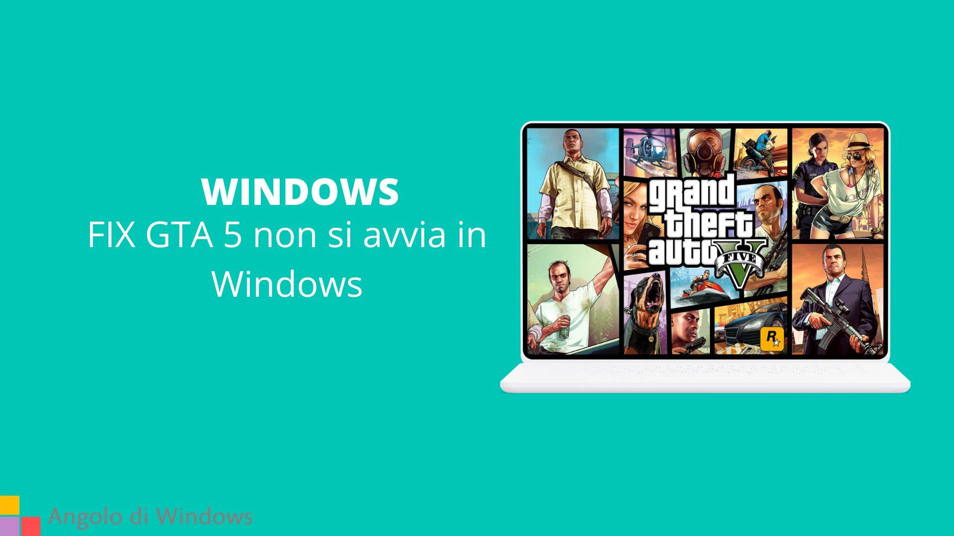 FIX GTA 5 non si avvia in Windows