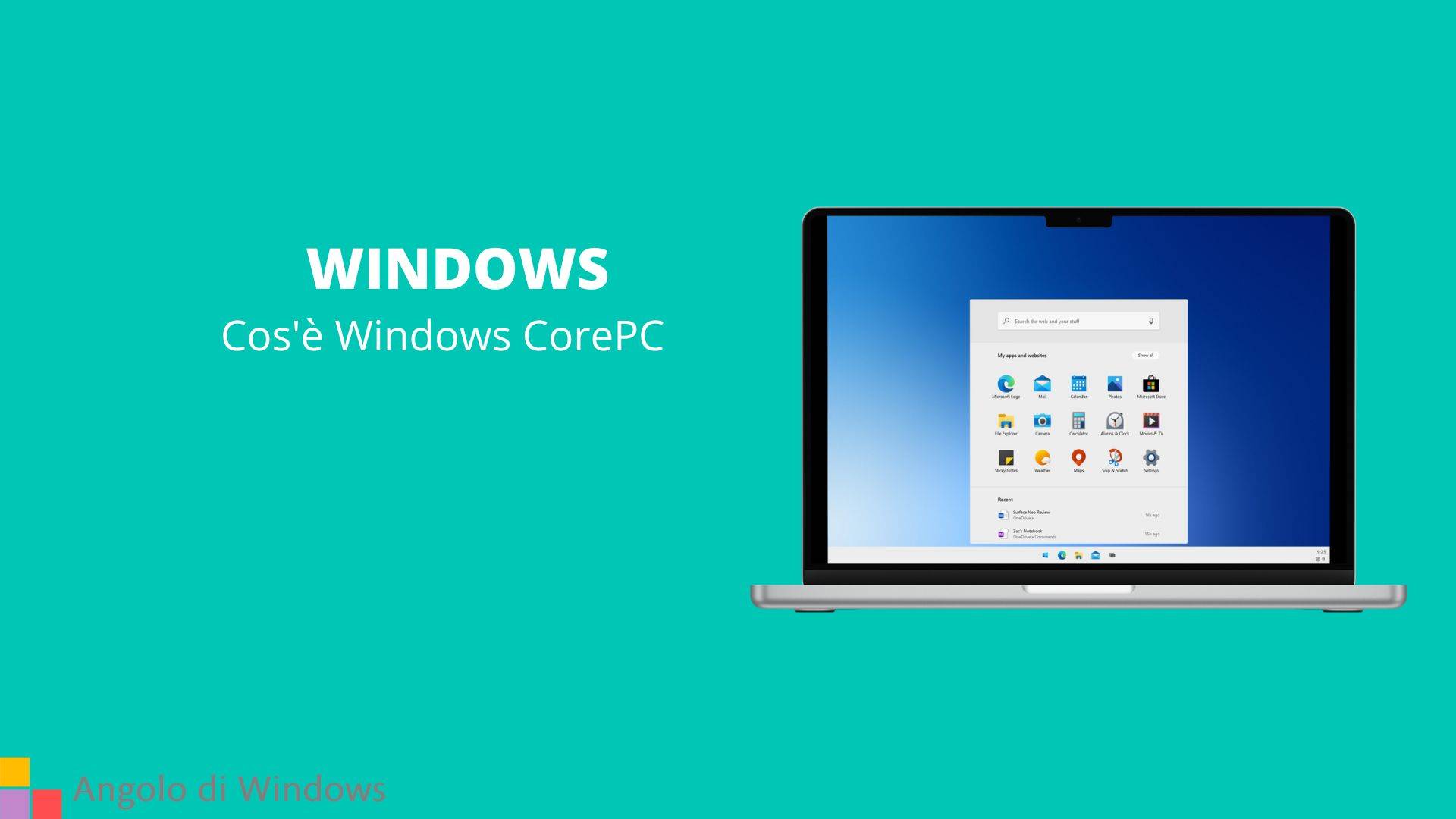 Cos'è Windows CorePC