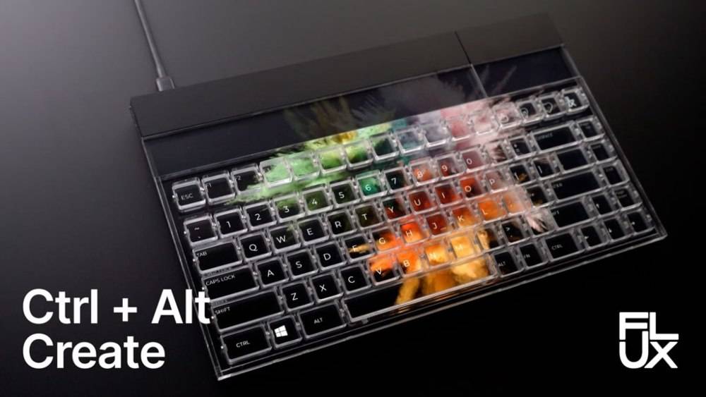 La rivoluzione nel settore delle tastiere pc: la Flux Keyboard 12 Flux Keyboard 01