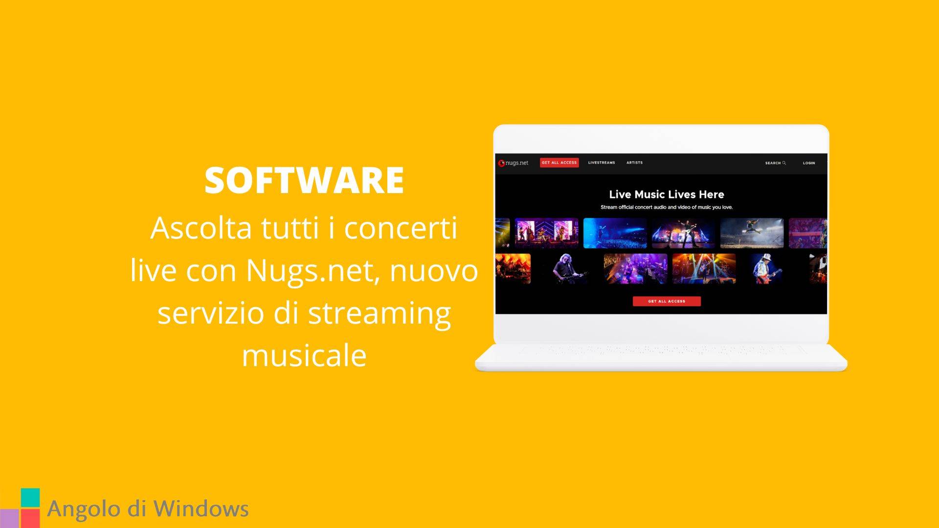 Ascolta tutti i concerti live con Nugs.net, nuovo servizio di streaming musicale