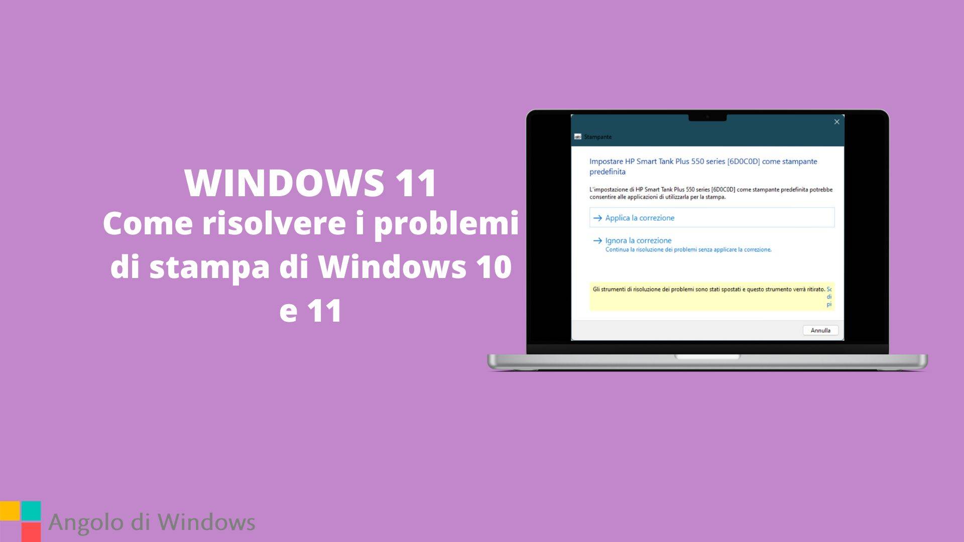 Come risolvere i problemi di stampa di Windows 10 e 11