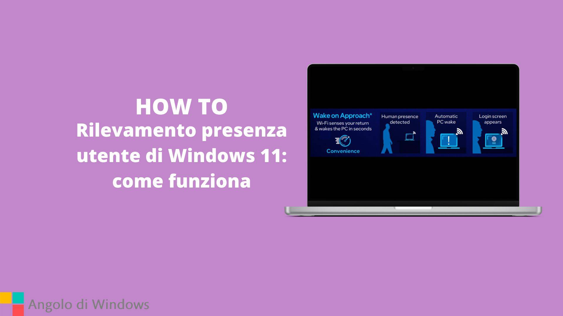 Rilevamento presenza utente di Windows 11: come funziona