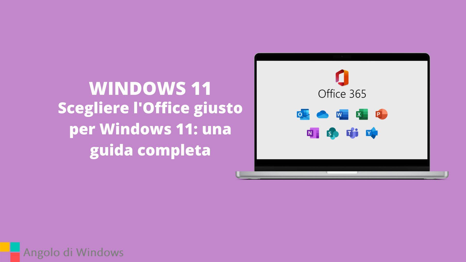 Scegliere l'Office giusto per Windows 11: una guida completa