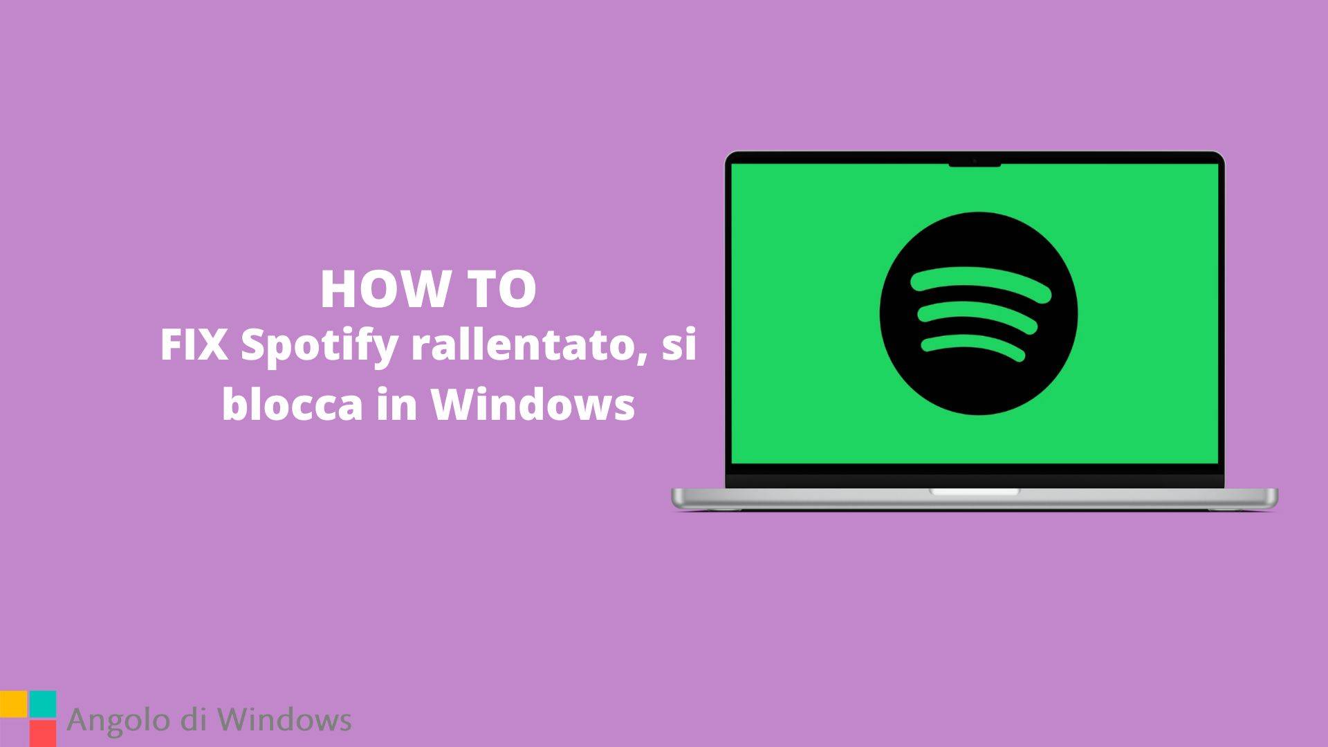FIX Spotify rallentato, si blocca in Windows