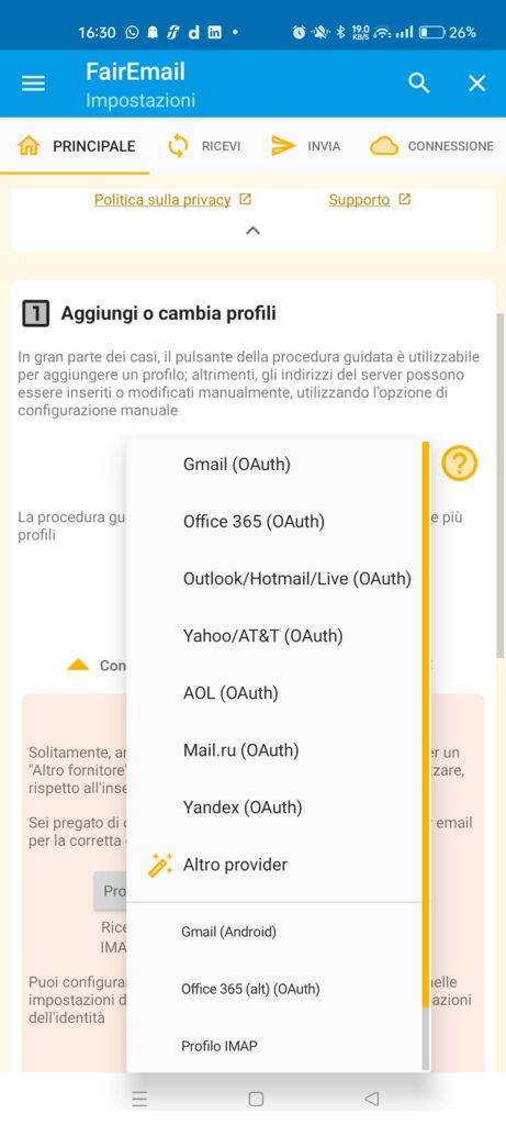 FairEmail L'Email App Open-Source per Android 11 FairEmail L'Email App Open-Source per Android