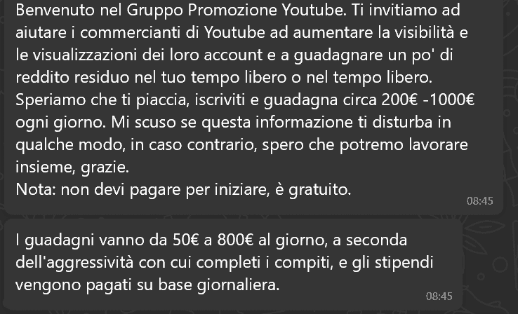 Metti un Mi piace e ti paghiamo ... È una truffa? 14 image