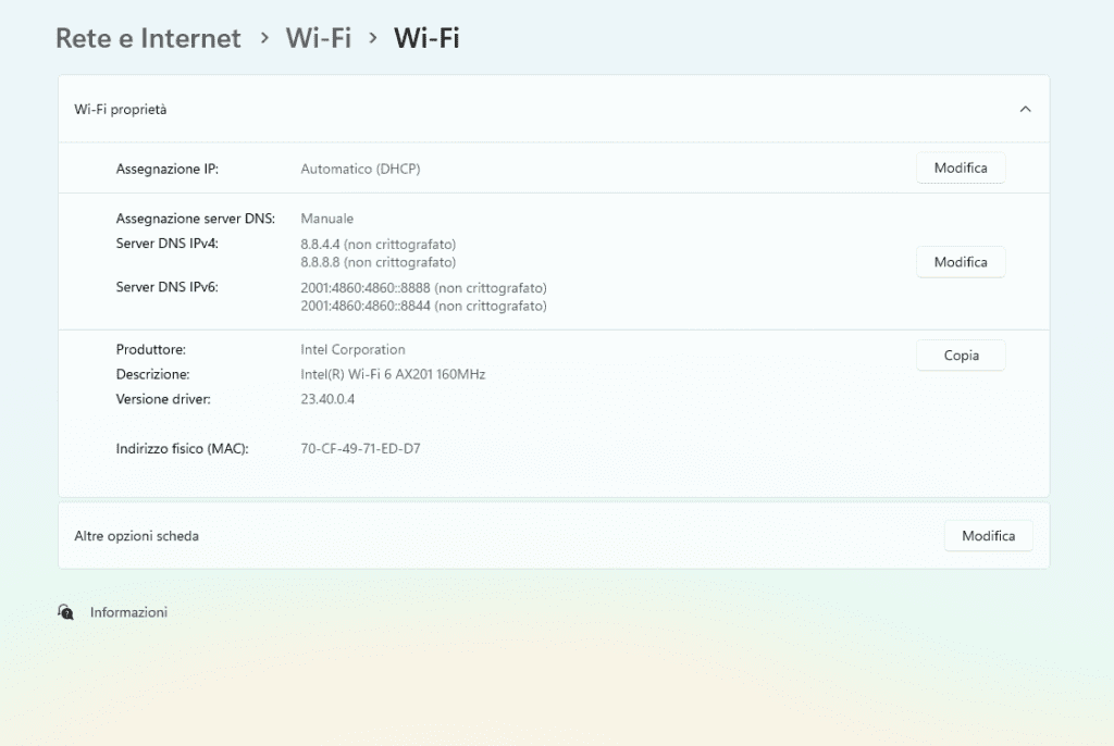 FIX internet non disponibile, rete protetta in Windows 11 14 Screenshot 2024 08 27 125518