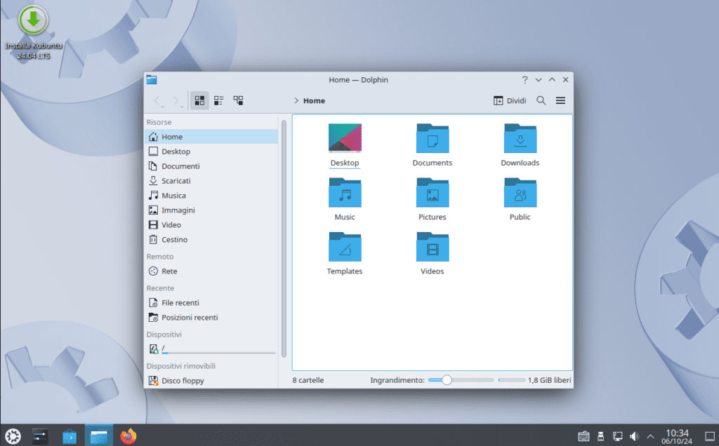 Come avviare una distro live di KUbuntu per salvare i propri dati 14 distro live esplora file