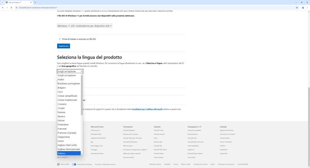 Download ISO Windows 11 24H2 in italiano - LINK AGGIORNATI 16 image 21