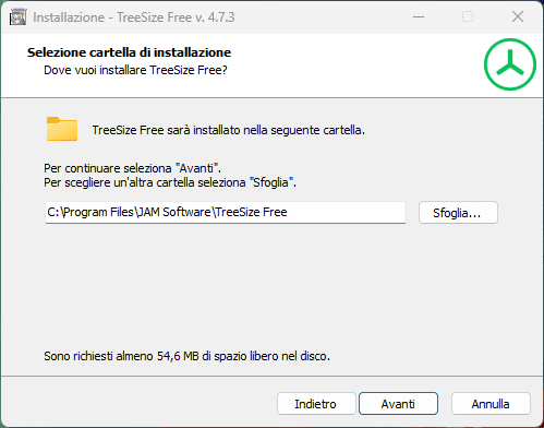 Come capire com'è occupato lo spazio su un disco con TreeSize Free 18 Screenshot 2025 01 27 192958