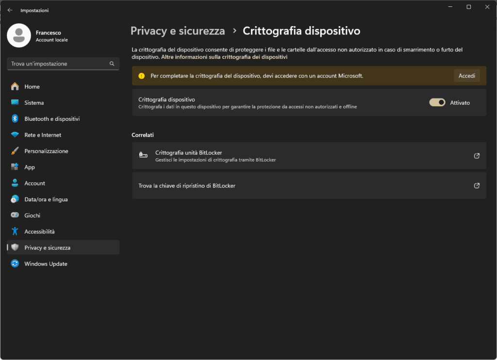 crittografia disco
