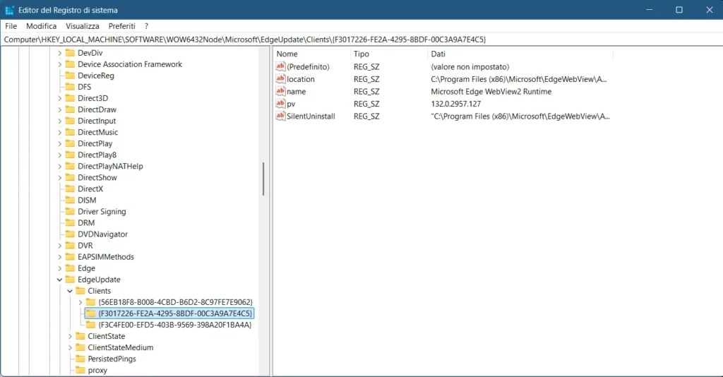Come reinstallare Webview 2 in Microsoft Edge? 14 webview 2
