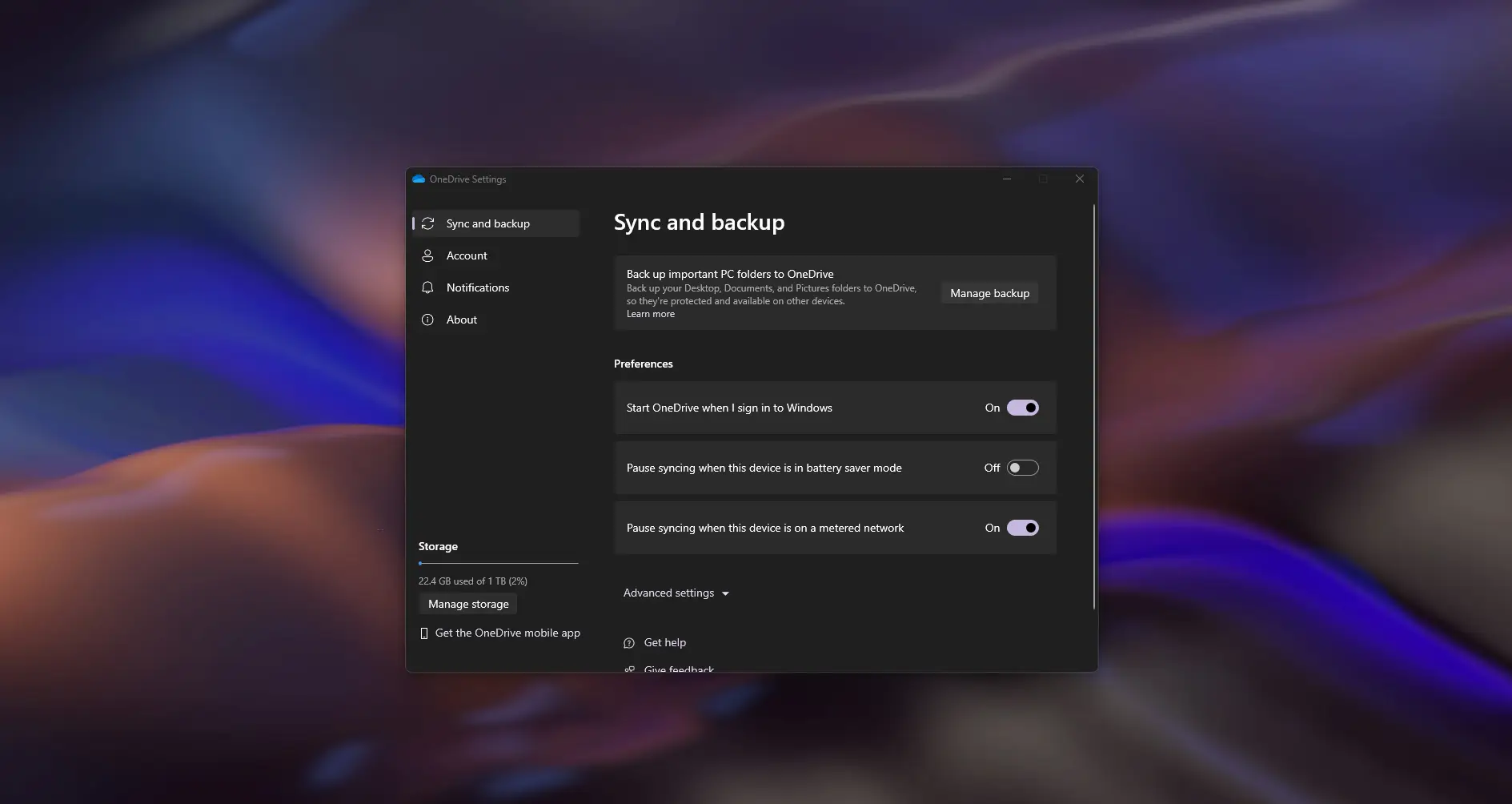 onedrive mostra url web