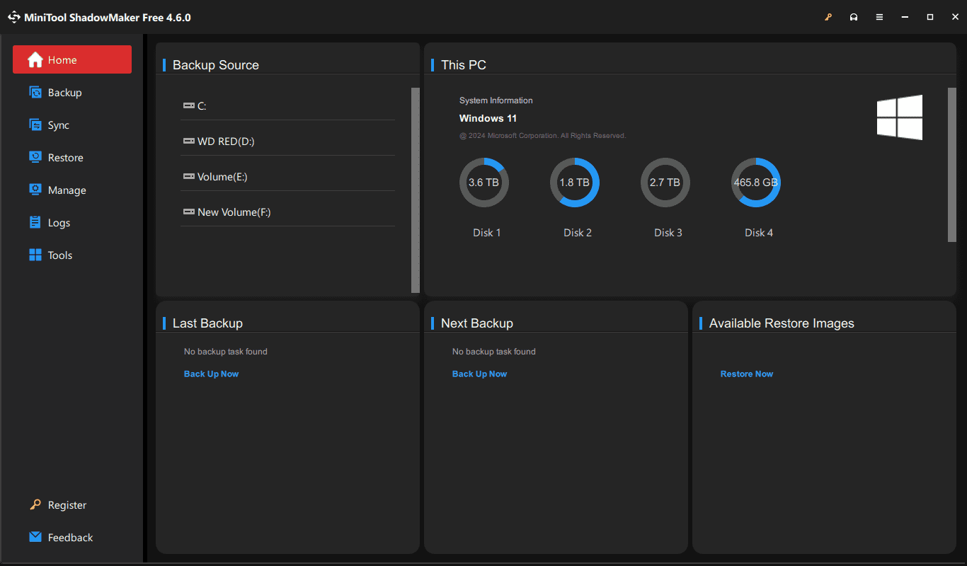 minitool shadowmaker