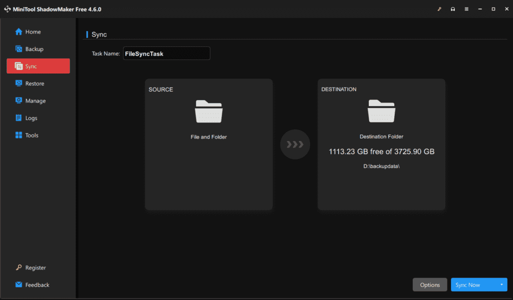 MiniTool ShadowMaker 4.6 