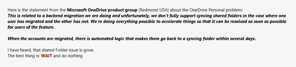 OneDrive mostra collegamenti web