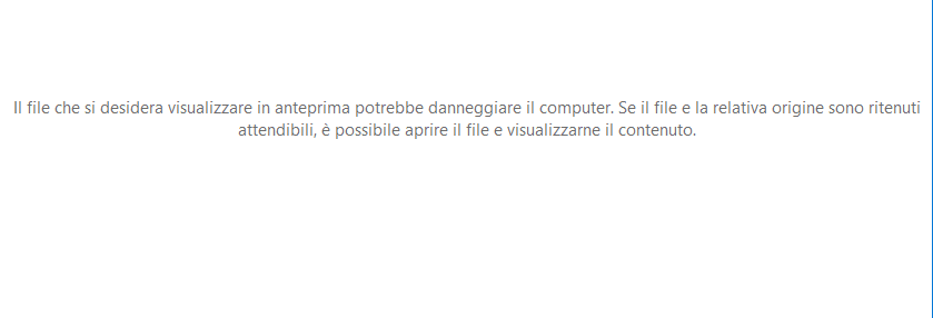 anteprima file o preview pane non funzionano dopo la 25h2
